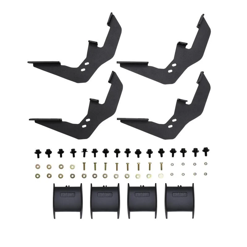 Westin 19-20 Chevy/GMC Silverado/Sierra 1500 Regular Cab R7 Nerf Step Bars - Black - Image 9