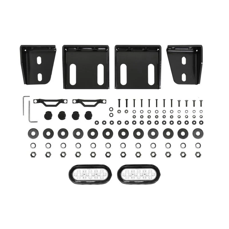 Westin 19-20 Chevy Silverado 1500 HDX Bandit Rear Bumper - Black - Image 17