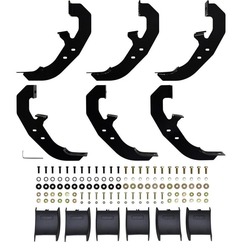 Westin 19-21 Chevrolet Silverado Crew Cab PRO TRAXX 6 Oval Nerf Step Bars - Black - Image 11