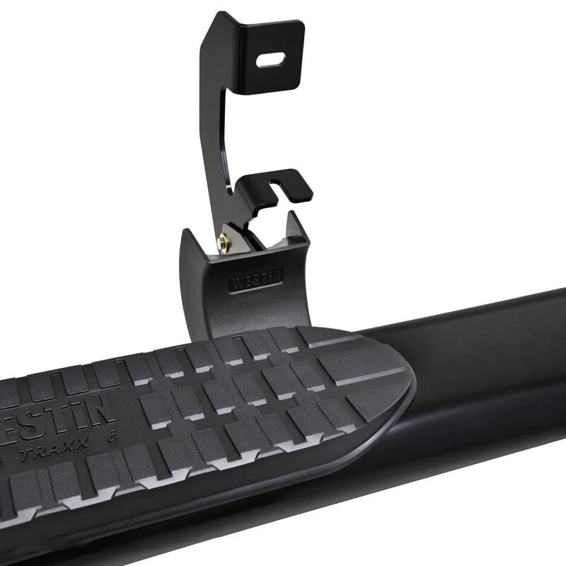 Westin 19-21 Chevrolet Silverado Crew Cab PRO TRAXX 6 Oval Nerf Step Bars - Black - Image 13