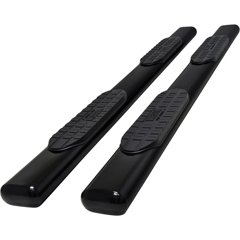 Westin 19-21 Chevrolet Silverado Crew Cab PRO TRAXX 6 Oval Nerf Step Bars - Black - Image 2