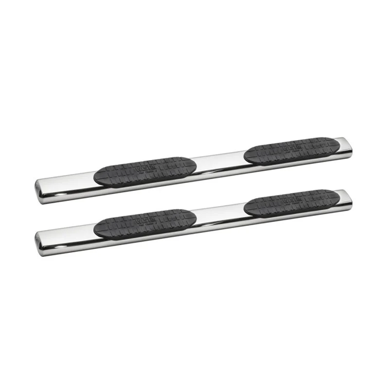 Westin 19-22 Chevrolet Silverado 1500 CC PRO TRAXX 6 Oval Nerf Step Bars - SS - Image 2