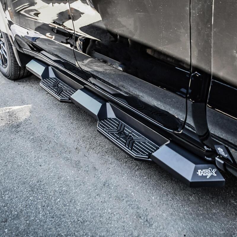 Westin 19-22 Chevrolet Silverado 1500 DC HDX Xtreme Nerf Step Bars - Tex. Blk - Image 3