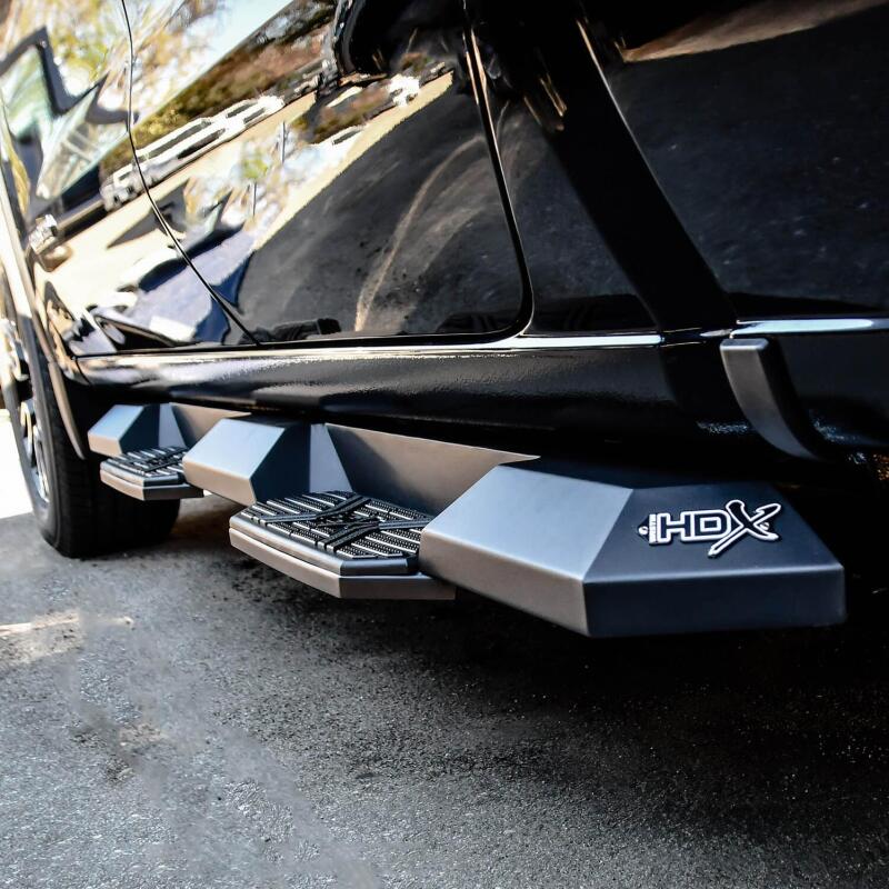 Westin 19-22 Chevrolet Silverado 1500 DC HDX Xtreme Nerf Step Bars - Tex. Blk - Image 5
