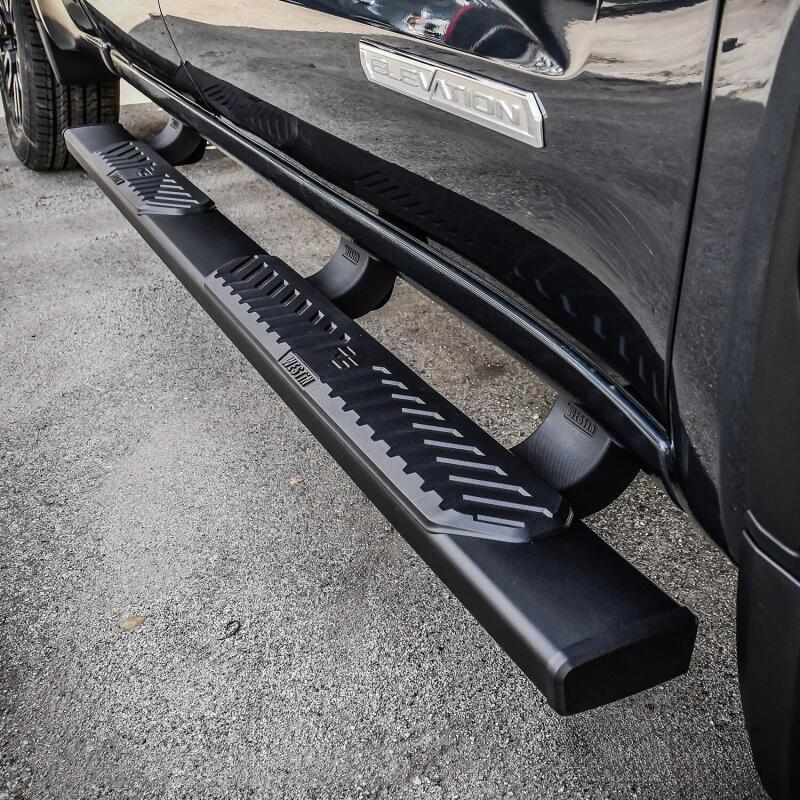 Westin 19-22 Chevrolet Silverado 1500 DC R5 Nerf Step Bars - Blk - Image 5