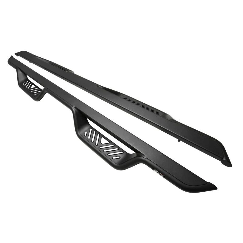 Westin 19-22 Chevrolet Silverado / GMC Sierra Crew Cab Outlaw Nerf Step Bars - Textured Black - Image 13