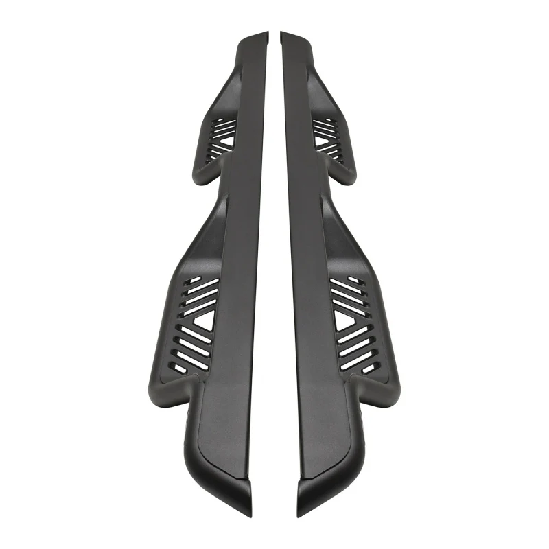 Westin 19-22 Chevrolet Silverado / GMC Sierra Double Cab Outlaw Nerf Step Bars - Textured Black - Image 3