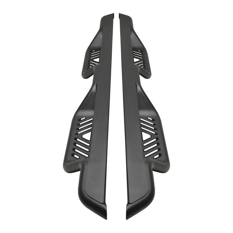 Westin 19-22 Chevrolet Silverado / GMC Sierra Double Cab Outlaw Nerf Step Bars - Textured Black - Image 4