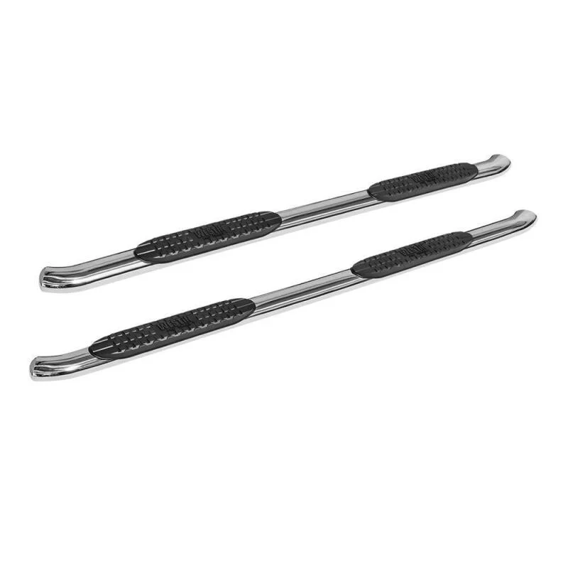 Westin 19-22 Chevy Silverado1500 Double Cab (Excl 19 LD) PRO TRAXX 4 Oval Nerf Step Bars -SS - Image 2