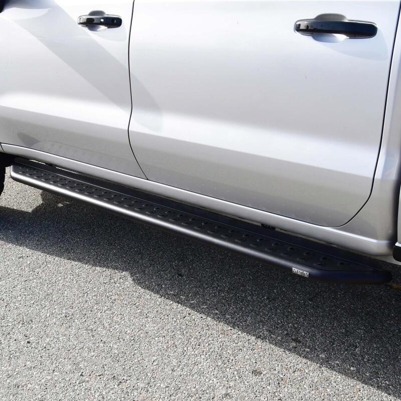 Westin 19-23 Chevrolet/GMC Silverado/Sierra 1500 Crew Cab Outlaw Nerf Step Bars - Textured Black - Image 14