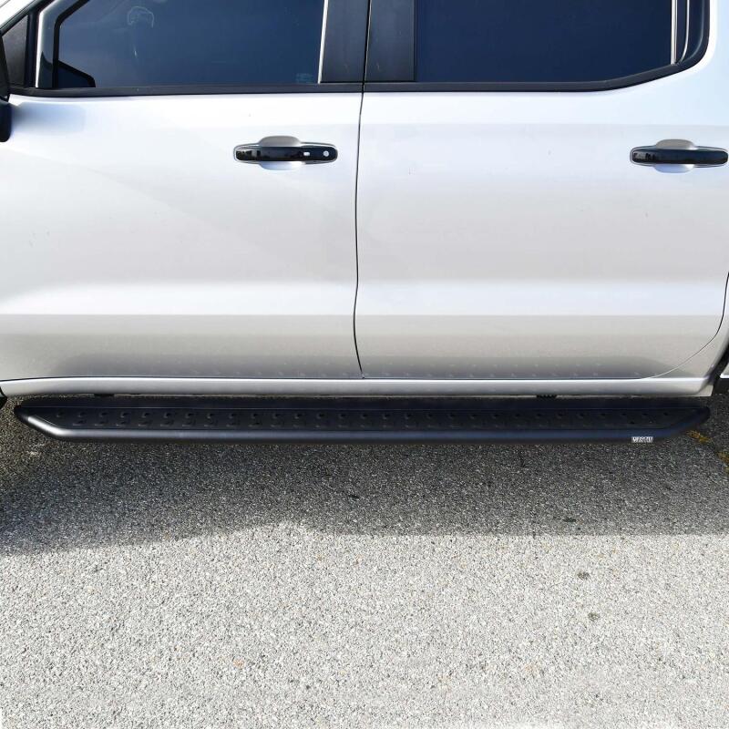 Westin 19-23 Chevrolet/GMC Silverado/Sierra 1500 Crew Cab Outlaw Nerf Step Bars - Textured Black - Image 9