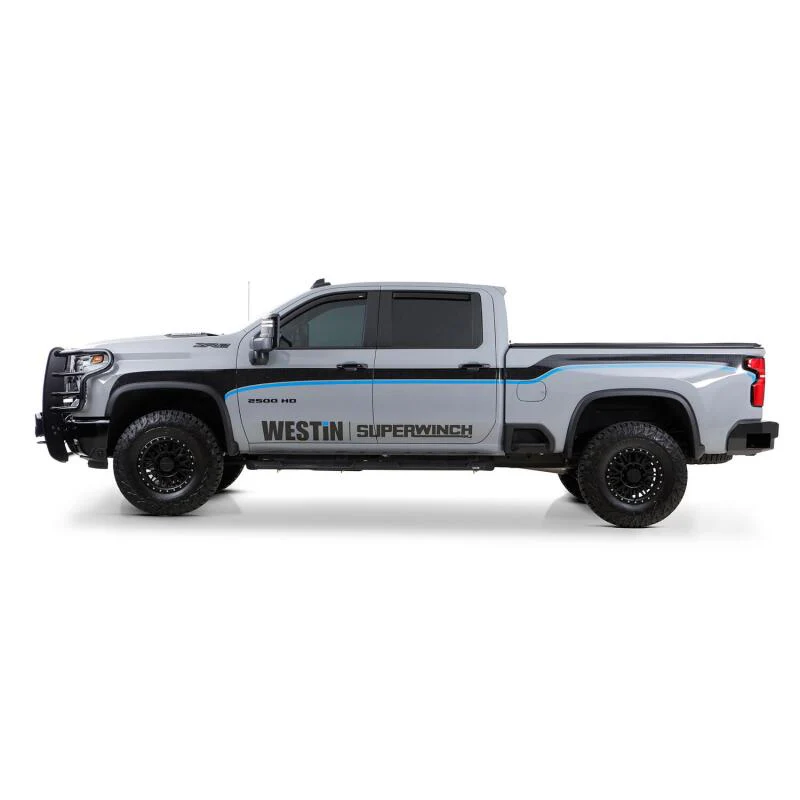 Westin 19-26 Chevy Silverado/GMC Sierra 1500 CrewCab AT6 Running Boards - Black - Image 3