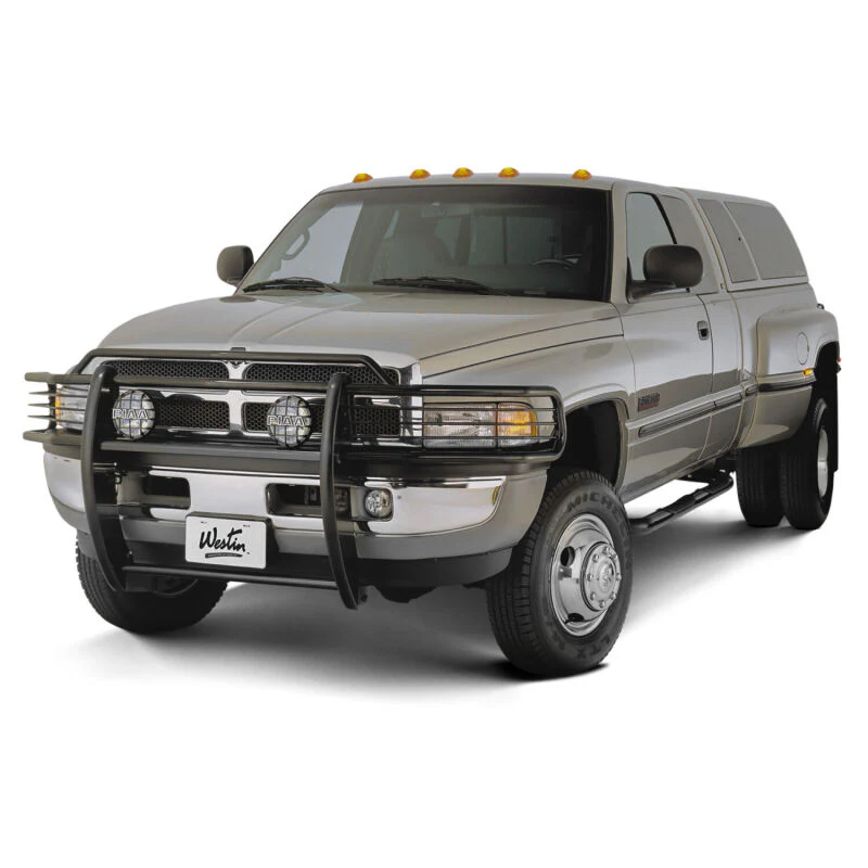Westin 1994-2001 Dodge Ram 1500 Club Cab Signature 3 Nerf Step Bars - Black - Image 4