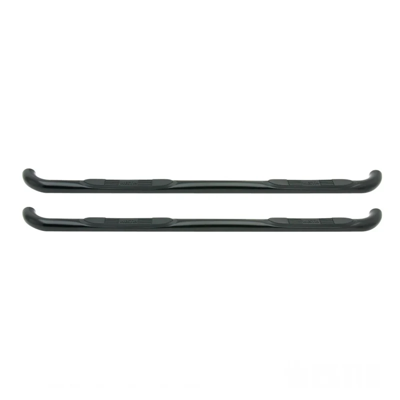 Westin 1999-2013 Chevy Silverado 1500 Crew Cab E-Series 3 Nerf Step Bars - Black - Image 3