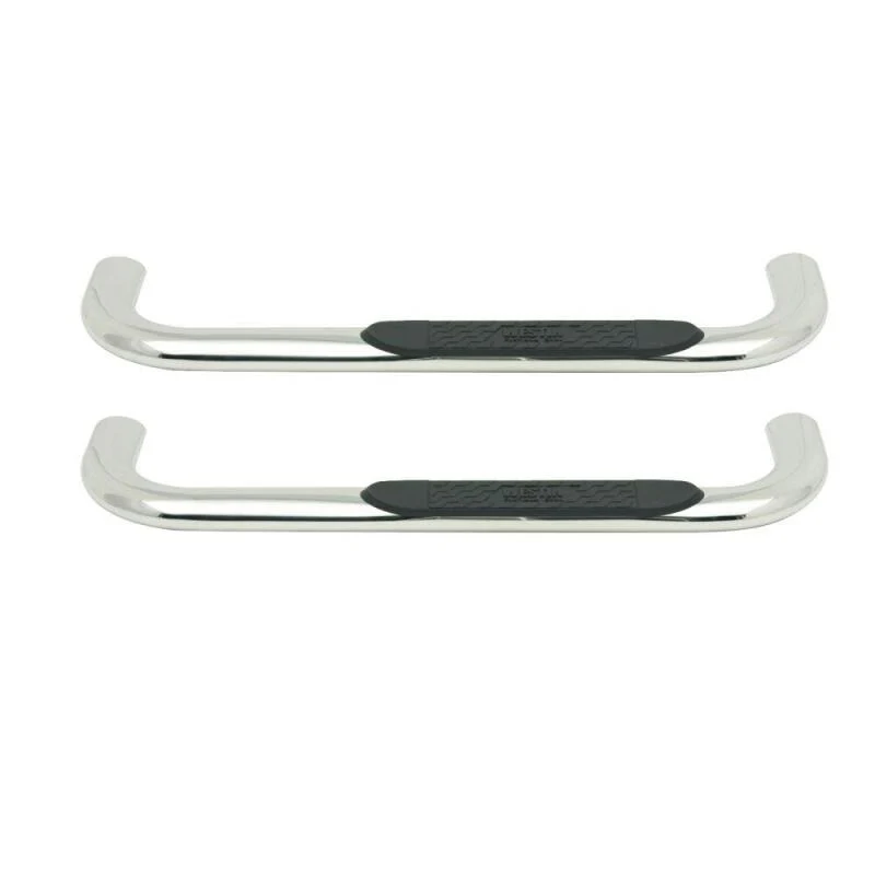 Westin 1999-2013 Chevy Silverado 1500 Reg Cab Platinum 4 Oval Nerf Step Bars - SS - Image 5