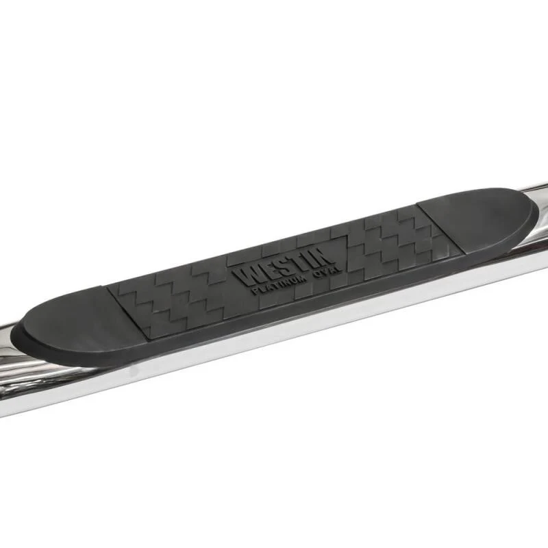 Westin 1999-2013 Chevy Silverado 1500 Reg Cab Platinum 4 Oval Nerf Step Bars - SS - Image 8