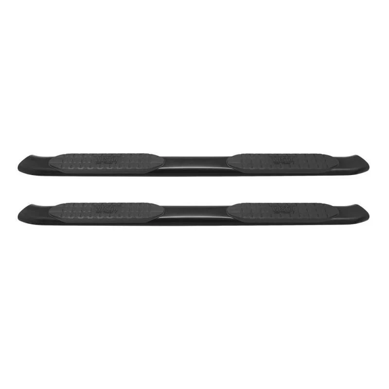 Westin 1999-2016 Ford F-250/350/450/550 Super Cab PRO TRAXX 5 Oval Nerf Step Bars - Black - Image 4