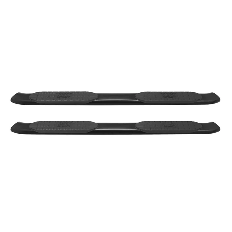 Westin 1999-2016 Ford F-250/350/450/550 Super Cab PRO TRAXX 5 Oval Nerf Step Bars - Black - Image 8