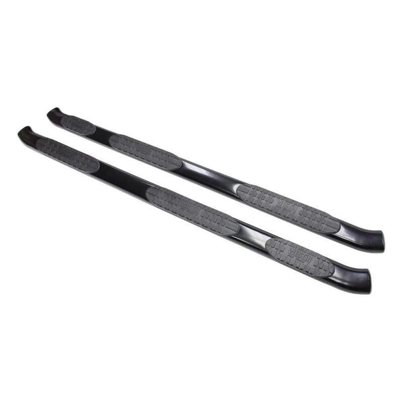 Westin 1999-2016 Ford F-250/350 Super Cab (6.75 ft Bed) PRO TRAXX 5 WTW Oval Nerf Step Bars - Black - Image 4