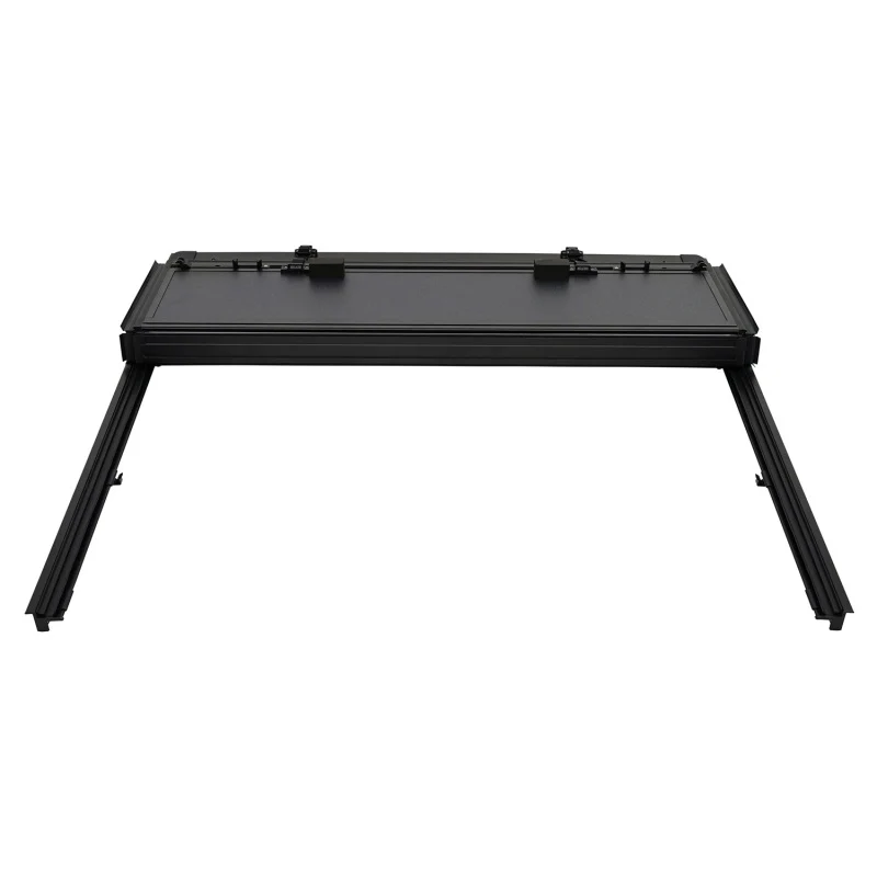 Westin 20-26 Chevrolet/GMC 2500HD 3500HD 6ft. 9in. Bed Hard Tri-Fold Tonneau Cover - Black - Image 13