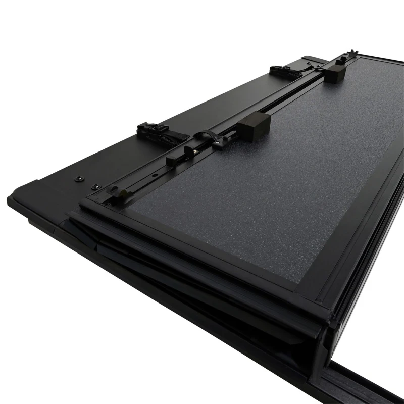 Westin 20-26 Chevrolet/GMC 2500HD 3500HD 6ft. 9in. Bed Hard Tri-Fold Tonneau Cover - Black - Image 14