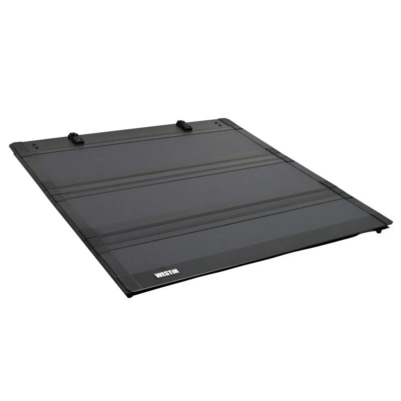 Westin 20-26 Chevrolet/GMC 2500HD 3500HD 6ft. 9in. Bed Hard Tri-Fold Tonneau Cover - Black - Image 19