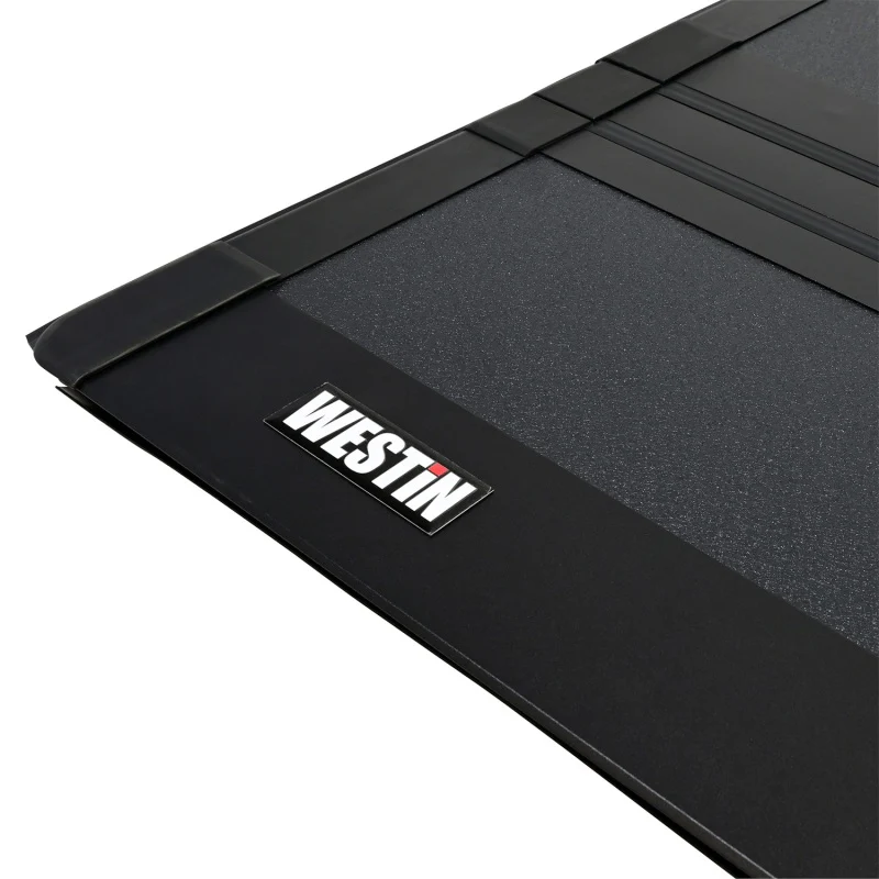 Westin 20-26 Chevrolet/GMC 2500HD 3500HD 6ft. 9in. Bed Hard Tri-Fold Tonneau Cover - Black - Image 20