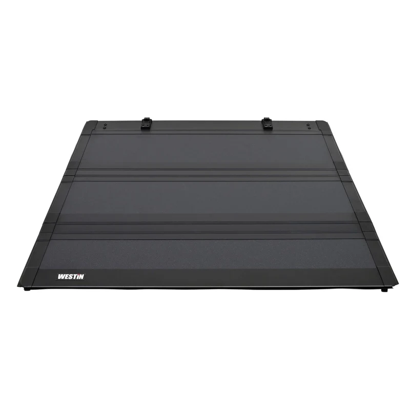 Westin 20-26 Chevrolet/GMC 2500HD 3500HD 6ft. 9in. Bed Hard Tri-Fold Tonneau Cover - Black - Image 21