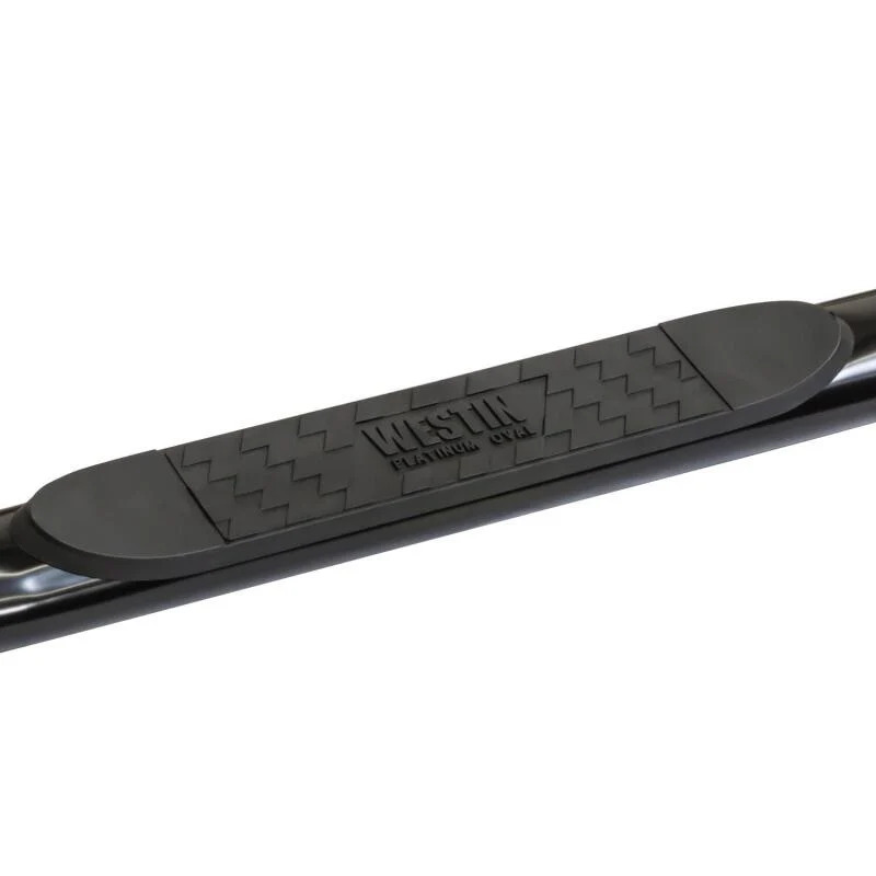 Westin 2002-2008 Dodge Ram 1500 Quad Cab Platinum 4 Oval Nerf Step Bars - Black - Image 6