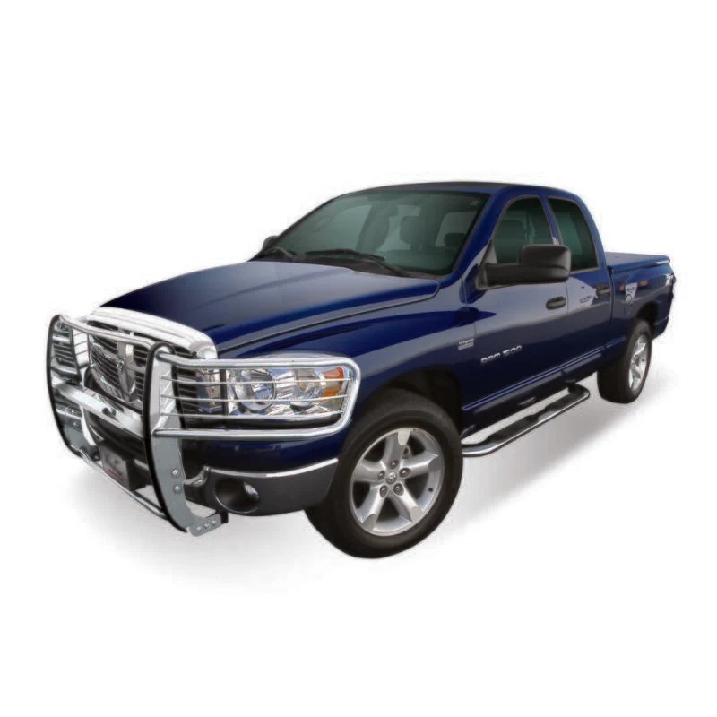Westin 2002-2008 Dodge Ram 1500 Quad Cab Platinum 4 Oval Nerf Step Bars - SS - Image 3