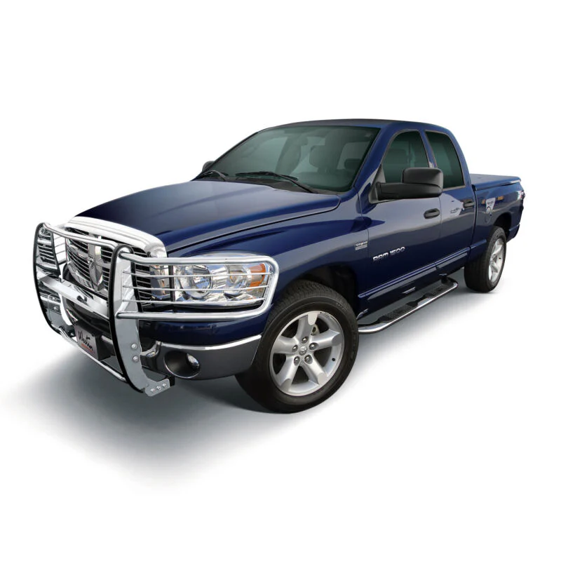 Westin 2002-2008 Dodge Ram 1500 Quad Cab Platinum 4 Oval Nerf Step Bars - SS - Image 4