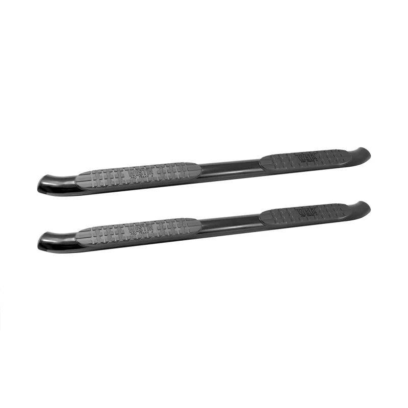 Westin 2007-2013 Chevy Silverado 1500 Ext Cab PRO TRAXX 4 Oval Nerf Step Bars - Black - Image 2