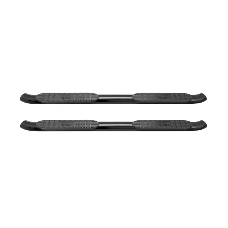Westin 2007-2013 Chevy Silverado 1500 Reg Cab PRO TRAXX 4 Oval Nerf Step Bars - Black - Image 3