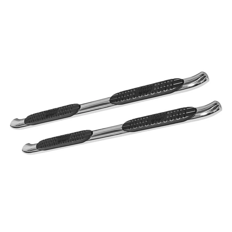 Westin 2007-2013 Chevy Silverado 1500 Reg Cab PRO TRAXX 4 Oval Nerf Step Bars - SS - Image 2
