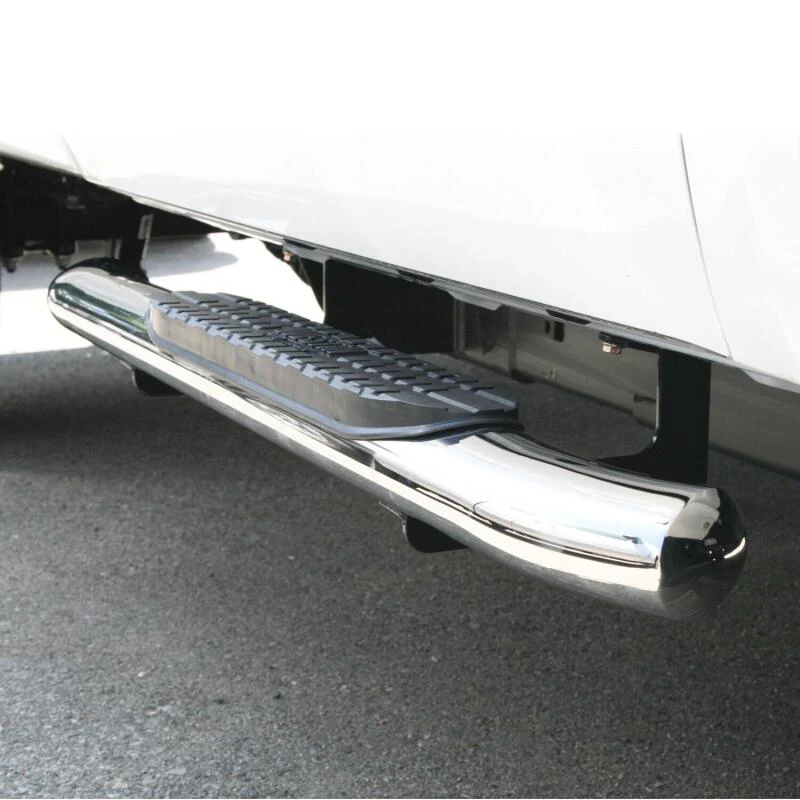 Westin 2007-2013 Chevy Silverado 1500 Reg Cab PRO TRAXX 4 Oval Nerf Step Bars - SS - Image 3