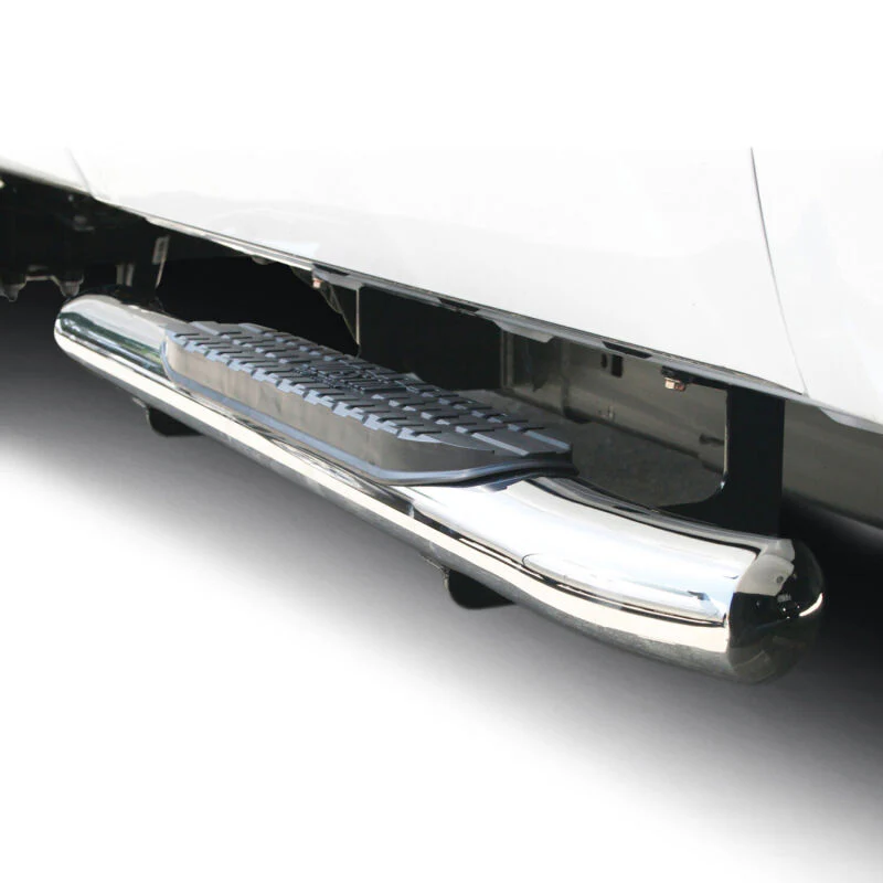 Westin 2007-2013 Chevy Silverado 1500 Reg Cab PRO TRAXX 4 Oval Nerf Step Bars - SS - Image 4
