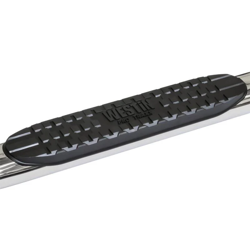 Westin 2007-2013 Chevy Silverado 1500 Reg Cab PRO TRAXX 4 Oval Nerf Step Bars - SS - Image 6