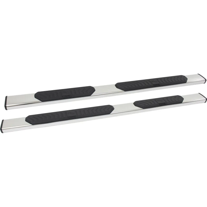 Westin 2007-2018 Chevy Silverado 1500/2500/3500 Ext/Dbl Cab R5 Nerf Step Bars - SS - Image 2
