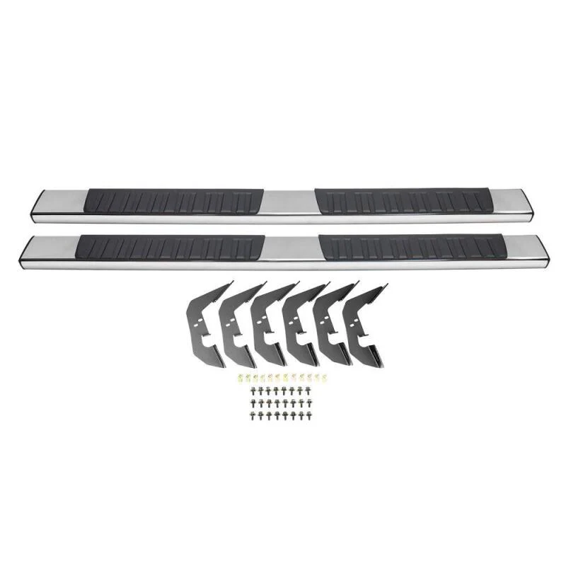Westin 2007-2018 Chevy Silverado Crew Cab R7 Nerf Step Bars - SS - Image 6