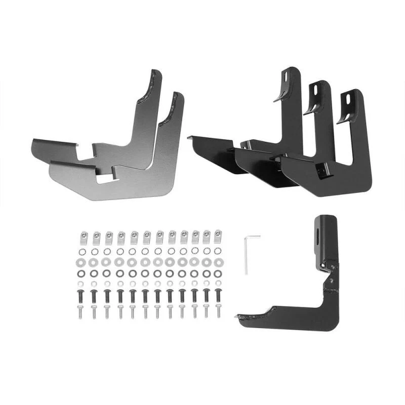 Westin 2009-2018 Dodge/Ram 1500/2500/3500 Crew Cab PRO TRAXX 5 Oval Nerf Step Bars - Black - Image 9