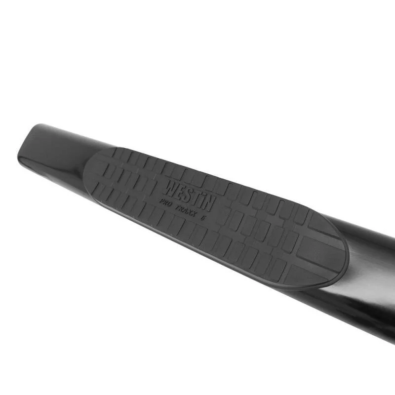 Westin 2009-2018 Dodge/Ram 1500 Crew Cab PRO TRAXX 6 Oval Nerf Step Bars - Black - Image 4