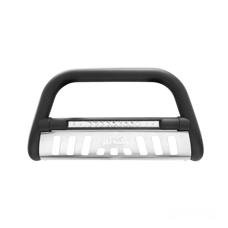 Westin 2009-2018 Dodge/Ram 1500 (Excl. Rebel model) Ultimate LED Bull Bar - Textured Black - Image 2