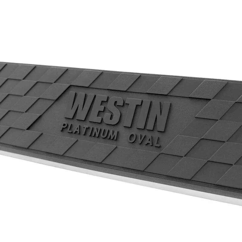 Westin 2009-2018 Dodge/Ram 1500 Quad Cab Platinum 4 Oval Nerf Step Bars - SS - Image 7