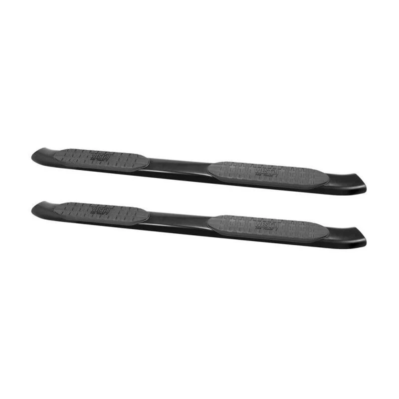 Westin 2009-2018 Dodge/Ram 1500 Quad Cab PRO TRAXX 5 Oval Nerf Step Bars - Black - Image 11