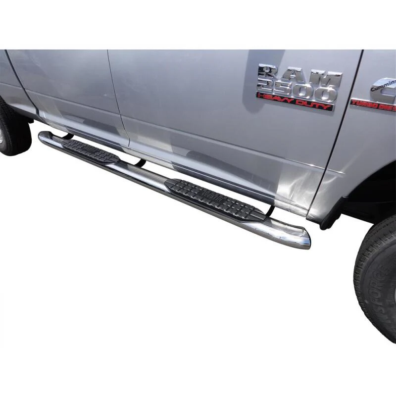 Westin 2009-2018 Dodge/Ram 1500 Quad Cab PRO TRAXX 5 Oval Nerf Step Bars - SS - Image 4