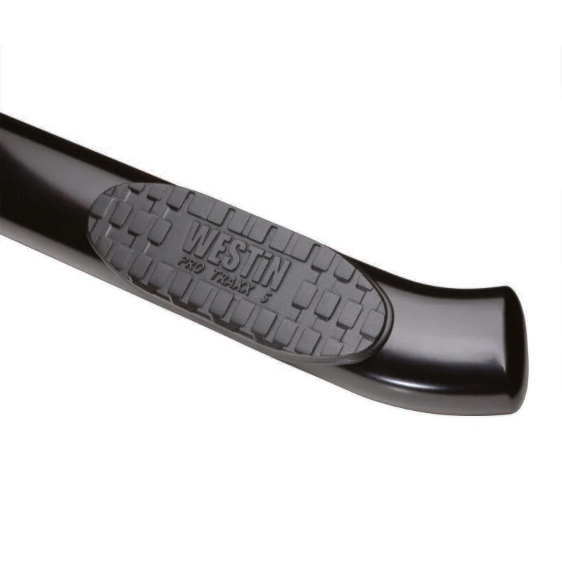 Westin 2009-2018 Ram/Dodge 1500 Quad Cab (6.5 ft Bed) PRO TRAXX 5 WTW Oval Nerf Step Bars - Black - Image 11