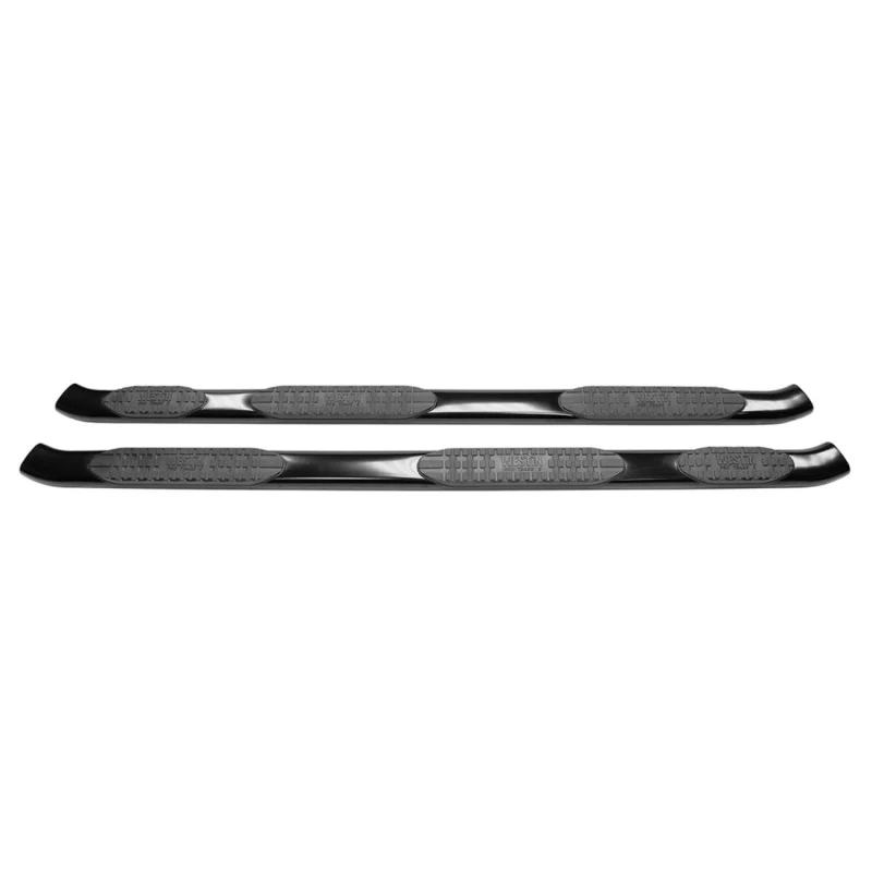 Westin 2009-2018 Ram/Dodge 1500 Quad Cab (6.5 ft Bed) PRO TRAXX 5 WTW Oval Nerf Step Bars - Black - Image 14