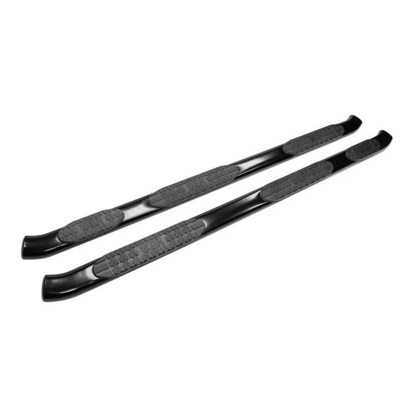 Westin 2009-2018 Ram/Dodge 1500 Quad Cab (6.5 ft Bed) PRO TRAXX 5 WTW Oval Nerf Step Bars - Black - Image 2