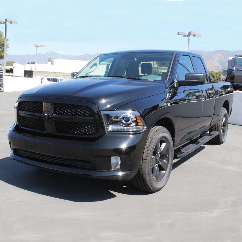 Westin 2009-2018 Ram/Dodge 1500 Quad Cab (6.5 ft Bed) PRO TRAXX 5 WTW Oval Nerf Step Bars - Black - Image 3