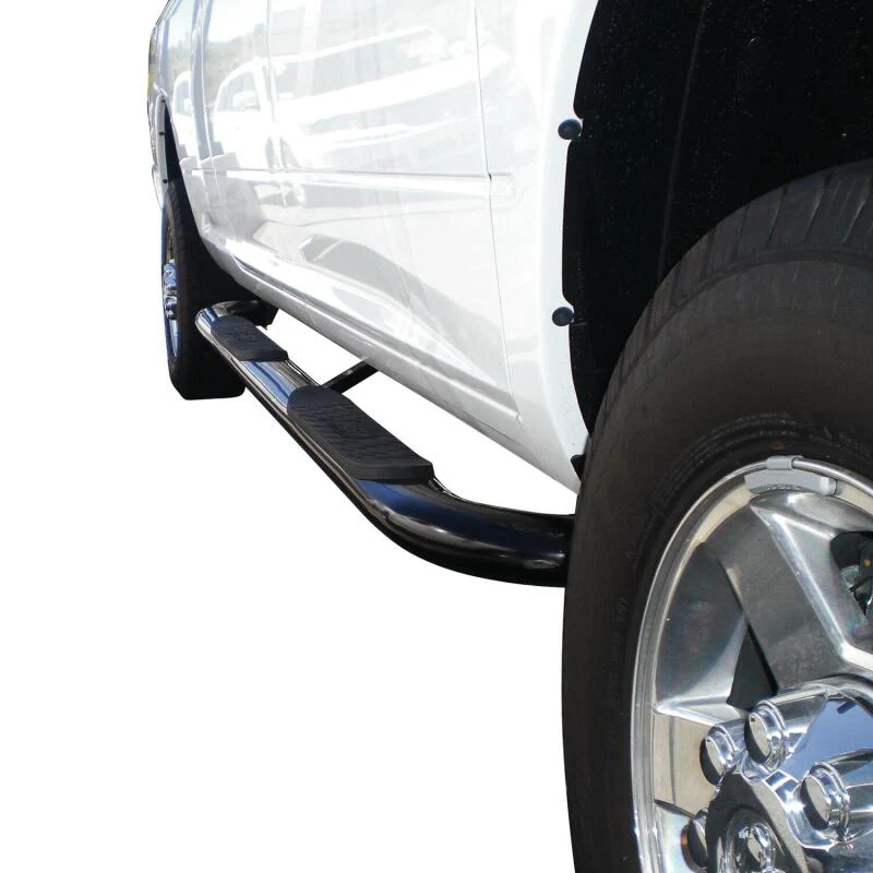 Westin 2010-2018 Dodge/Ram 25/3500 Mega Cab Platinum 4 Oval Nerf Step Bars - Black - Image 3